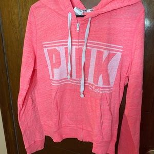 Pink hoodie